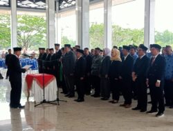Bupati Surunuddin Lantik Pejabat Eselon ll,lll dan lV Tekankan Soal Etos Kerja