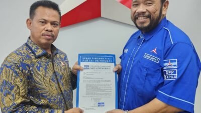 Menuju 01 Kolaka Utara, H. Jumarding Terima Surat Tugas DPP PD