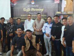Gelar Coffee Morning, KPU Konsel Satukan Persepsi Sukseskan Pilkada 2024