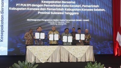 Stranas PK KPK RI Fasilitasi Pelaksanaan MoU Pemda Konsel Bersama PLN EPI