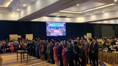 Puluhan Anggota DPRD Provinsi Periode 2024-2029 Resmi Dilantik