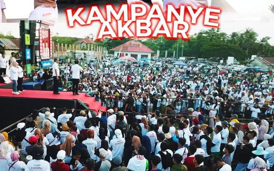 Kampanye Akbar Herman-Heryanto Dihadiri Ribuan Masyarakat Konawe Selatan