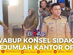 Tingkatkan Kedisiplinan ASN, Wabup H Wahyu Sidak Sejumlah Kantor OPD