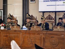 Semangat Kebersamaan Warnai HUT ke-22 Konawe Selatan, Bupati dan Wakil Bupati Hadiri Paripurna DPRD