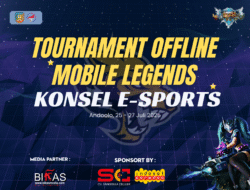 Turnamen Offline Mobile Legends Konsel E-Sports Siap Guncang Andoolo, Perebutkan Total Hadiah Jutaan Rupiah