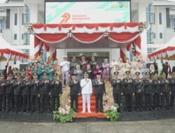 Peringatan Hari Bhayangkara ke-79, Bupati Irham Kalenggo Ajak Polri Terus Sinergi Layani Masyarakat