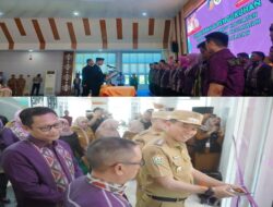 Bupati Irham Kalenggo Resmikan Sekretariat dan Lantik Tim Pembina Posyandu 6 Bidang SPM