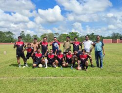 BKPSDM Konawe Selatan Menang Telak 5-1 atas Inspektorat, Lolos ke 8 Besar Turnamen Sepak Bola Mini HUT RI ke-80