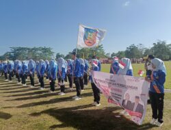 Disperindag Konsel Tampil Epik di Defile Pembukaan Porseni HUT RI ke-80