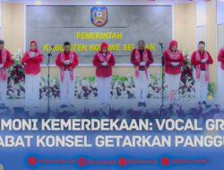 Paduan Suara Tingkat OPD Konawe Selatan Meriahkan HUT RI Ke-80