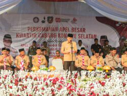 Bupati Irham Buka Perkemahan Akbar Pramuka, Ajak Ratusan Peserta Wujudkan Generasi SETARA