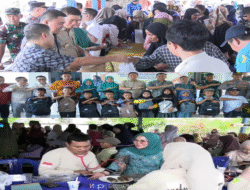 Pemkab Konsel Bagikan Seragam, Cek Kesehatan Gratis dan Gelar Pasar Murah, Wujud Nyata Visi “SETARA”