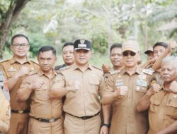 Peninjauan Pembangunan SMA Garuda, Wujud Sinergi Pemerintah Pusat dan Daerah di Konsel