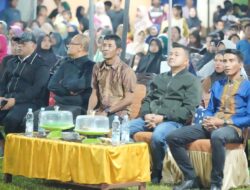 Wabup Wahyu Hadiri Malam Ramah Tamah HUT ke-54 Desa Pangan Jaya, Ajak Sukseskan Program Setara