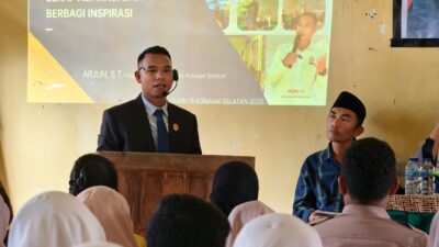 Reses Pahlawan Milenial: Wakil Ketua DPRD Konsel Arjun, “Pulang Kampung” ke SMA 15, Bawa Semangat Kuliah Kampus Elit!