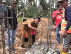 Peletakan Batu Pertama Gerai KDMP di Tirtamartani, Sinergi Kuatkan Ekonomi Lokal Konsel