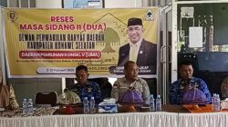 Reses di Lalowaru, Ketua DPRD Konsel Tegaskan Siap Kawal Aspirasi Warga Moramo Utara
