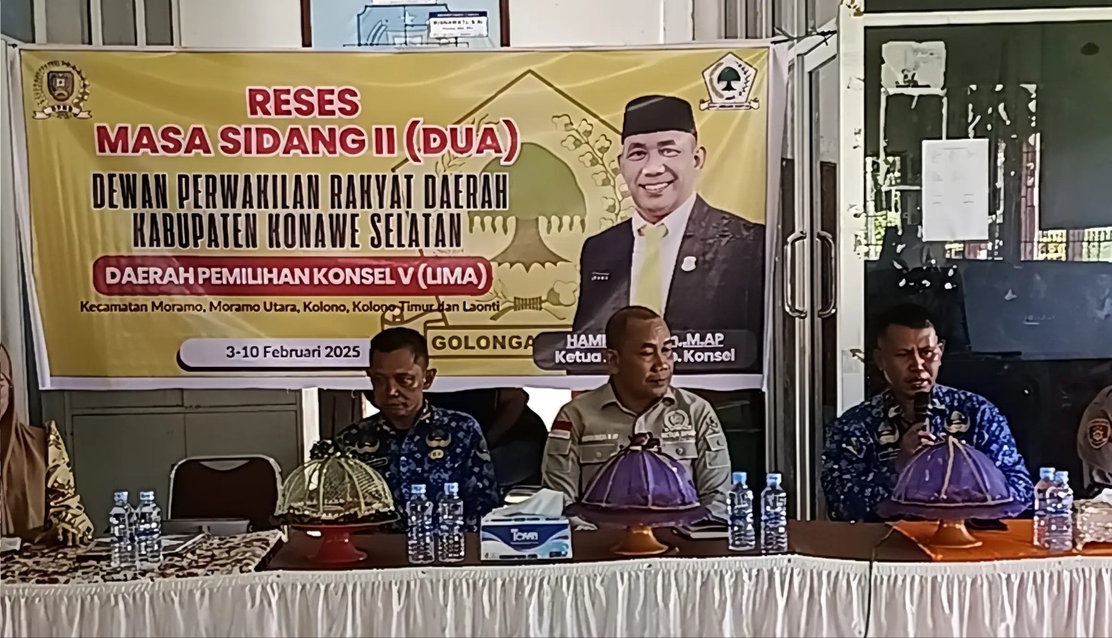 Reses di Lalowaru, Ketua DPRD Konsel Tegaskan Siap Kawal Aspirasi Warga Moramo Utara