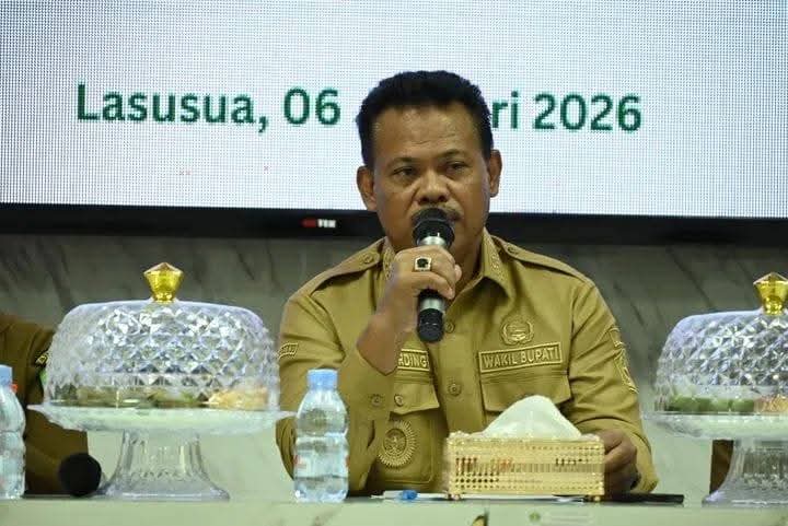 Wabup Kolut H. Jumarding Sentil Distribusi Anggaran 2026