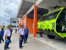 Perkuat Penyelamatan di Wilayah Strategis, Damkarmat Konsel Jajaki Kerja Sama dengan Bandara Haluoleo