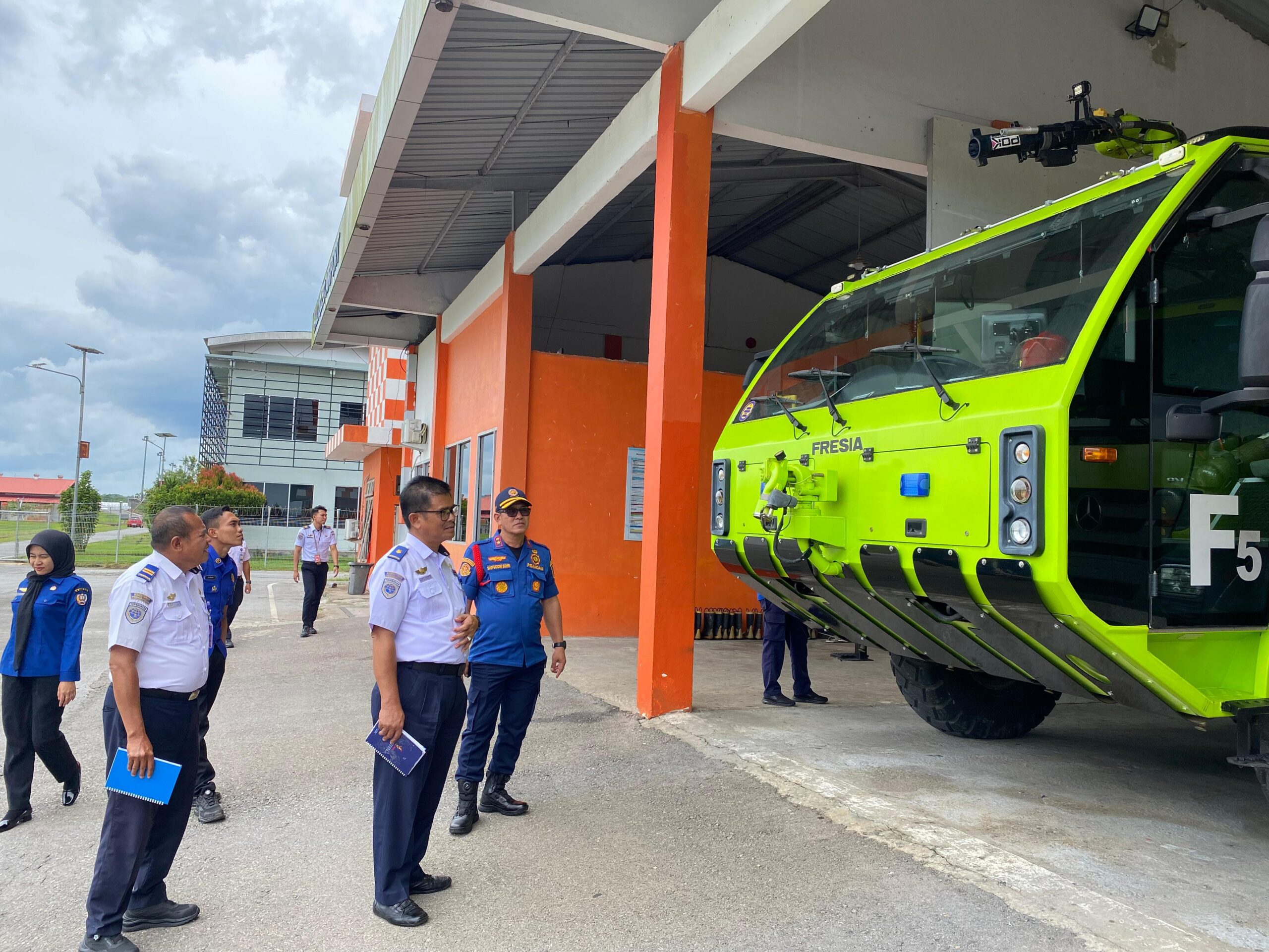 Perkuat Penyelamatan di Wilayah Strategis, Damkarmat Konsel Jajaki Kerja Sama dengan Bandara Haluoleo