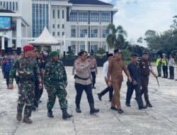 Pimpin Gelar Apel Pasukan, Bupati Irham Kalenggo Tekankan Sinergi Mudik Aman 2026