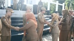 Pimpin Apel Perdana Pascalebaran, Irham Kalenggo Rangkaikan Halalbihalal Bersama ASN Konsel