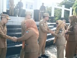 Pimpin Apel Perdana Pascalebaran, Irham Kalenggo Rangkaikan Halalbihalal Bersama ASN Konsel