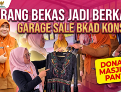 Sisi Lain HUT Konsel ke-23: BKAD Sulap Barang Bekas Jadi Ladang Amal melalui Garage Sale