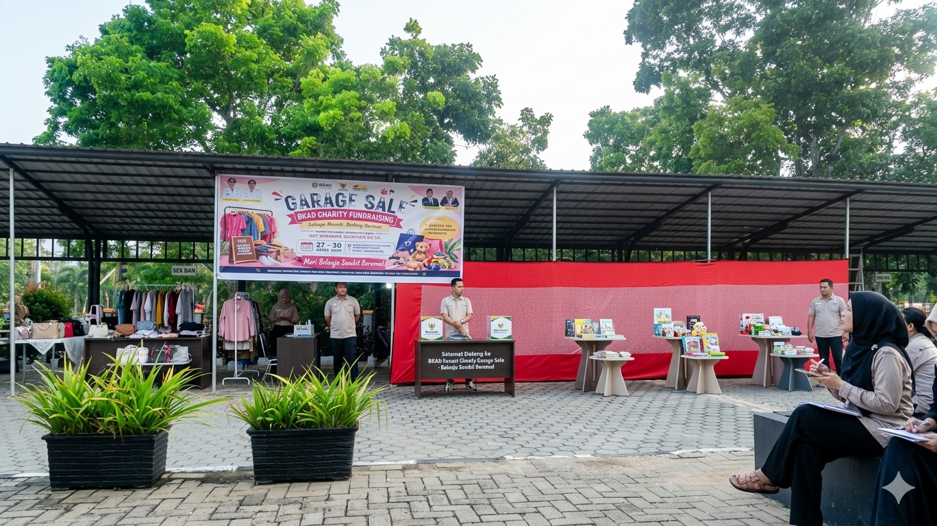 Besok! BKAD Konsel Buka ‘Garage Sale’ Amal: Kesempatan Berburu Barang Berkualitas Sambil Berbagi