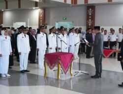 Bupati Konsel Lantik Sejumlah Pejabat dan Pimpinan Puskesmas, Tekankan Digitalisasi Kinerja Melalui E-Kinerja BKN