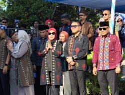 Semarak HUT Sultra Ke-62: Irham Kalenggo Pimpin Delegasi Konawe Selatan dalam Pawai Budaya
