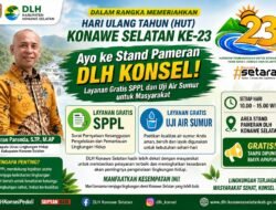 Ayo ke Stand Pameran DLH Konsel! Layanan Gratis SPPL dan Uji Air Sumur untuk Masyarakat Selama HUT Konsel ke-23