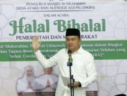 Halal Bihalal di Ataku, Wabup Konsel Tekankan Sinergi Masyarakat demi Sukseskan Program Daerah