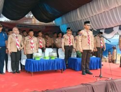 Momentum HUT ke-23 Konsel, Bupati Irham Buka Kemah Akbar Pramuka Sebagai Pendidikan Karakter