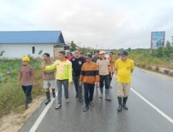 Dinas PUTR Konsel Tangani Dampak Banjir di Dua Desa Kecamatan Konda