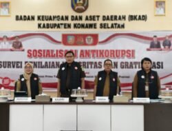 Membidik Zona Merah Korupsi, Inspektorat dan BKAD Konsel “Pagar” Bendahara OPD dari Gratifikasi
