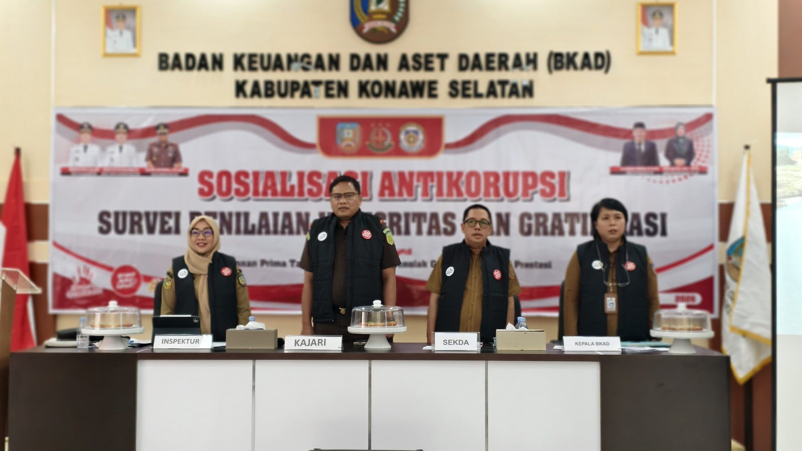 Membidik Zona Merah Korupsi, Inspektorat dan BKAD Konsel “Pagar” Bendahara OPD dari Gratifikasi