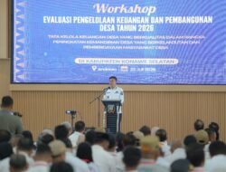 Buka Workshop Evaluasi Desa 2026, Bupati Irham Kalenggo Tegaskan Pengelolaan Dana Desa Harus Transparan dan Akuntabel