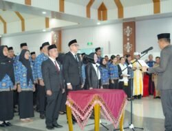 Percepat Pelayanan Publik, Irham Kalenggo Lantik Pejabat Baru Termasuk 130 PNS Jabatan Fungsional