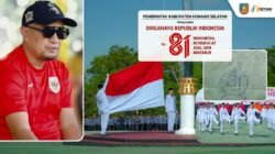 Sukses Kibarkan Sang Merah Putih di HUT ke-81 RI, Anggota DPRD Konsel Binmas Mangidi Puji Kedisiplinan Paskibraka