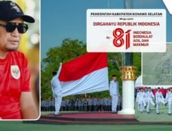 Sukses Kibarkan Sang Merah Putih di HUT ke-81 RI, Anggota DPRD Konsel Binmas Mangidi Puji Kedisiplinan Paskibraka