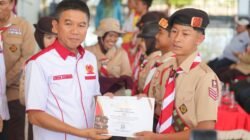 Tuntaskan Tugas di Cibubur, 48 Penggalang Konsel Terima Penghargaan dari Bupati Irham