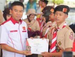 Tuntaskan Tugas di Cibubur, 48 Penggalang Konsel Terima Penghargaan dari Bupati Irham