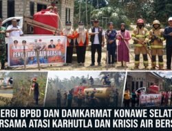 Anggota DPRD Konsel Binmas Mangidi Apresiasi Gerak Cepat BPBD dan Damkarmat Hadapi Karhutla dan Krisis Air Bersih