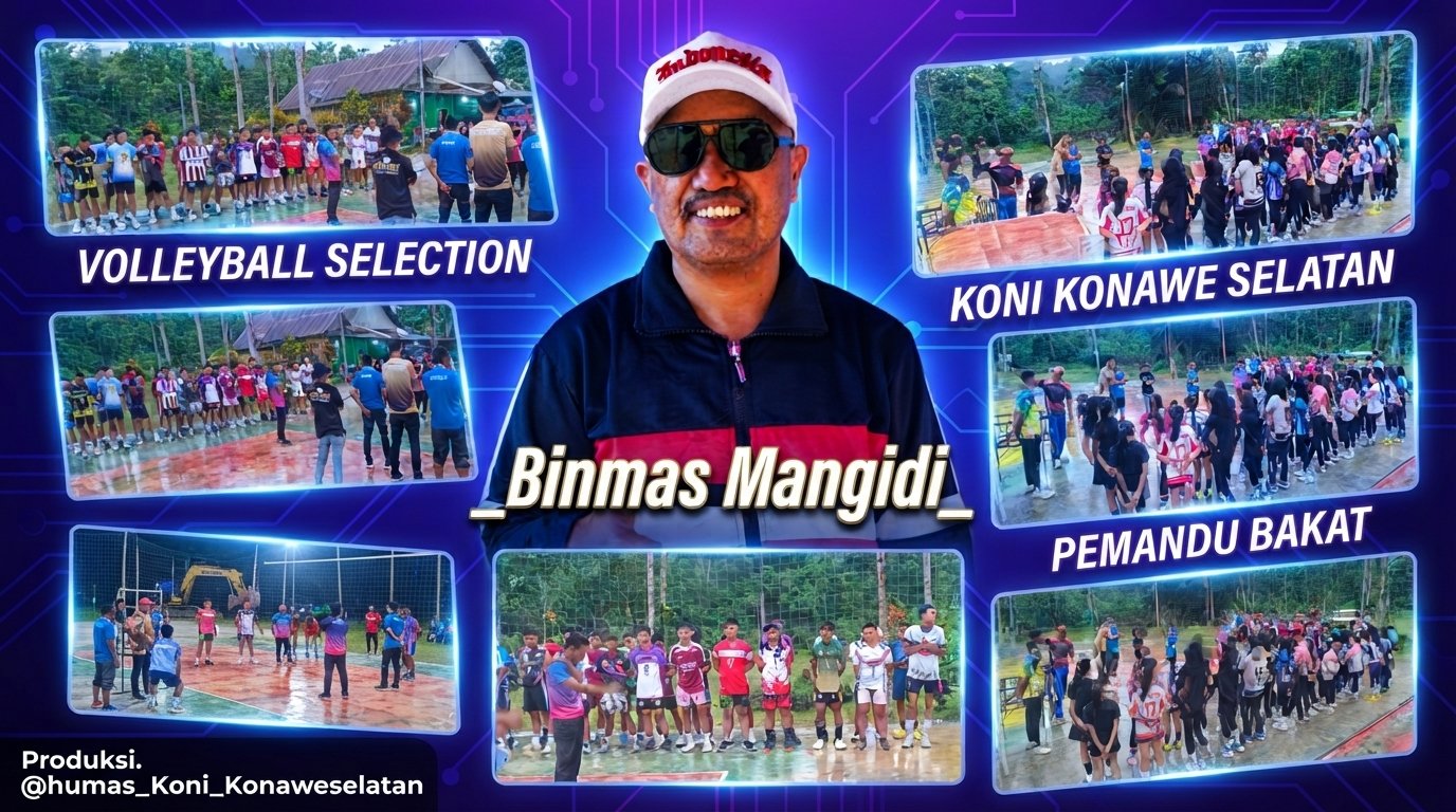 PBVSI Konawe Selatan Genjot Persiapan Menuju Porprov, Target Pertahankan Medali Emas