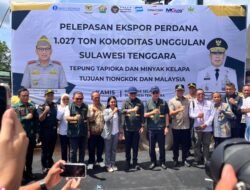 Tembus Pasar Global, Sultra Ekspor Olahan Tani Rp10,9 Miliar dari Konsel
