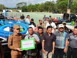 Cegah Gagal Panen, Bupati Irham Kalenggo Salurkan 70 Pompa Air untuk Petani Konsel