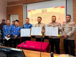 Kawal Pilkades Serentak 2026, Pemkab Konsel dan Polres Resmi Teken NPHD Dana Pengamanan
