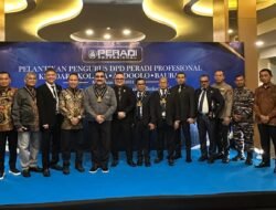 Gandeng Gubernur Sultra di Pelantikan PERADI Profesional, Prof Harris Tekankan Kemitraan Kritis Tanpa Gadai Independensi